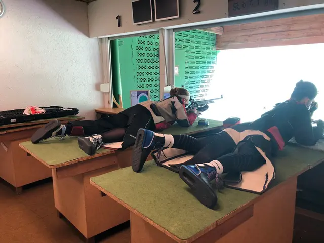 Salzhäuser Schützen beim Training für die Meisterschaftsdisziplin Kleinkaliber-Liegendkampf | Foto: Bianca Knöbl