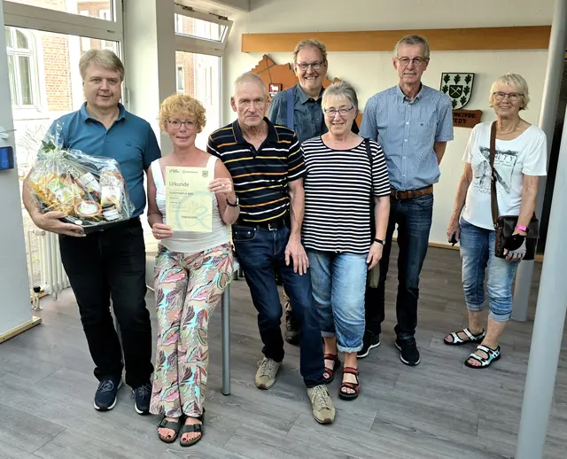 Das Siegerteam des TV Welle  | Foto: Samtgemeinde Tostedt