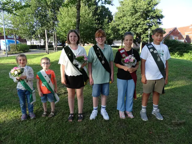 Die Jugendwürdenträger | Foto: Schützenverein Bützfleth