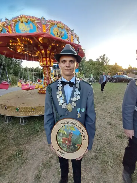 Jungschützenkönig Kevin Stoffers | Foto: Anika Werner