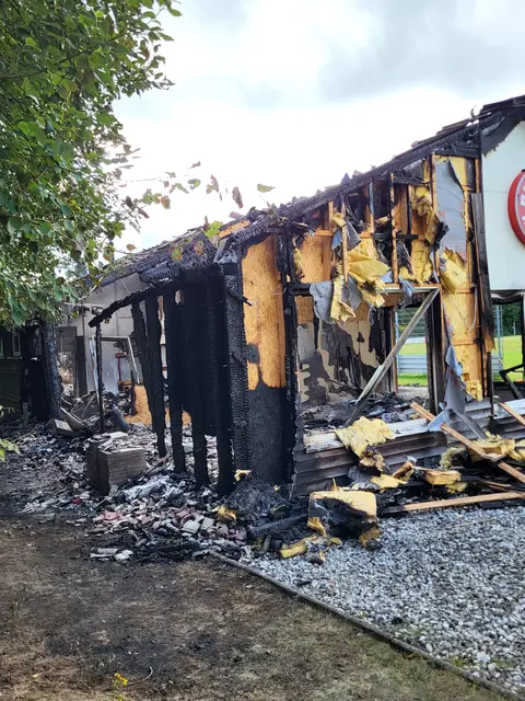 Das Feuer hat ganze Arbeit geleistet | Foto: sh