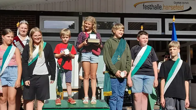 Die Kindermajestäten | Foto: Schützenverein