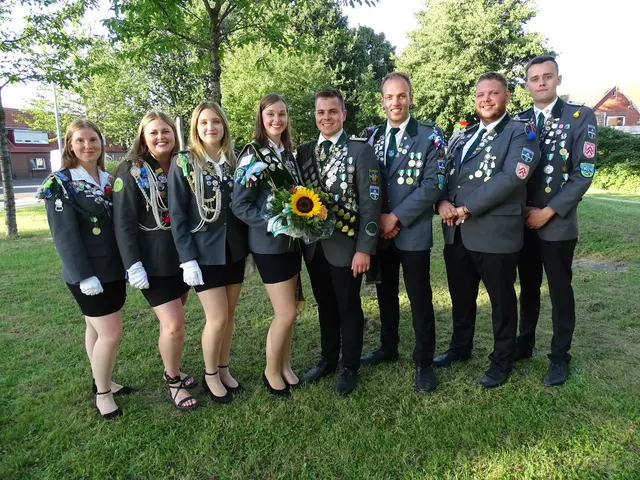 Alle Jungschützenwürdenträger | Foto: Schützenverein Bützfleth