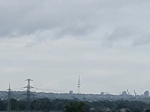 Der Fernsehturm in Hamburg
