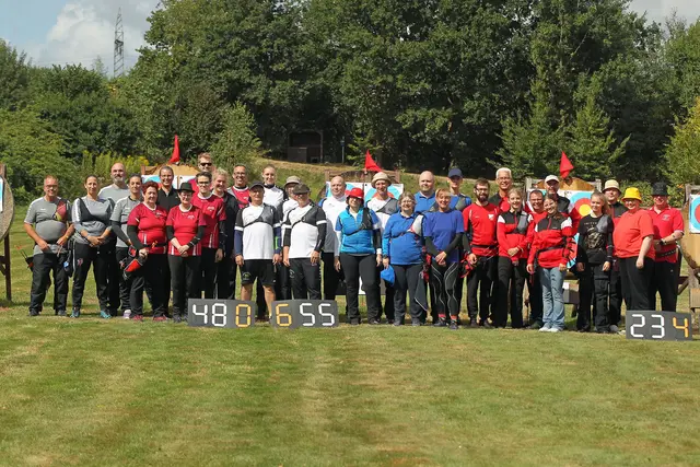 Die Bogenschützen der Kreisliga | Foto:  Union Eckel