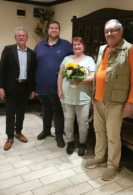 Der neue SPD-Vorstand in Hedendorf, Neukloster und Dammhausen: Christian Krüger (v.li.), Torben Beckmann, Anja Heckert und Armin Rieper | Foto: SPD Ortsverein Buxtehude