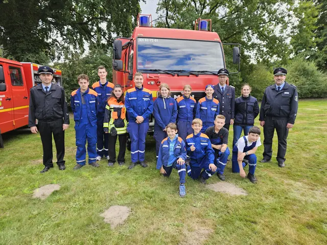 Die Jugendabteilung der Helmstorfer Feuerwehr | Foto: Feuerwehr Helmstorf