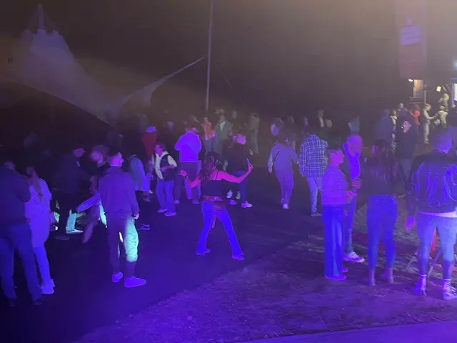 Discofeeling vor der Naturbühne | Foto: BGV Jesteburg