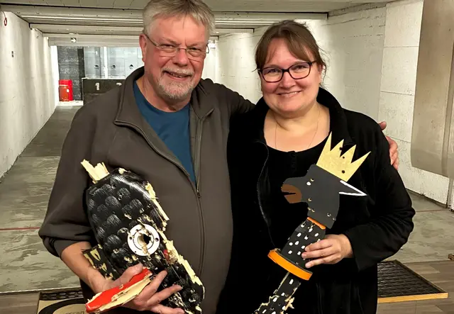 Schützenkönigspaar der Pistolenabteilung des SK-Stelle 2025/26 Burkhard und Birgit Beecken | Foto: Schützenkorps Stelle