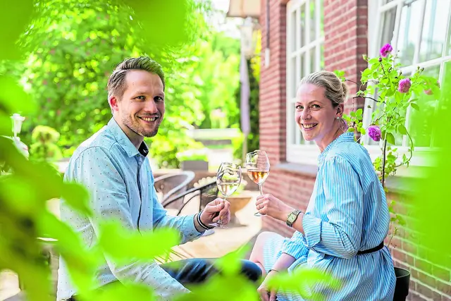 Der Kaffee- und Biergarten lädt zu einer Arbeitspause ein | Foto: BECRE Media