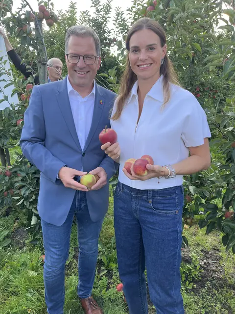 Vanessa Zobel freut sich über die reiche Ernte in diesem Jahr | Foto: Sandra Polenz