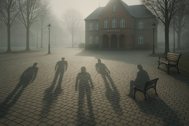 Gibt es in Jork und in Tostedt "Geister-Einwohner"? Die Einwohnerzahlen der beiden Kommunen weichen jedenfalls erheblich von den Zensus-Bevölkerungsdaten ab | Foto: KI-generiert