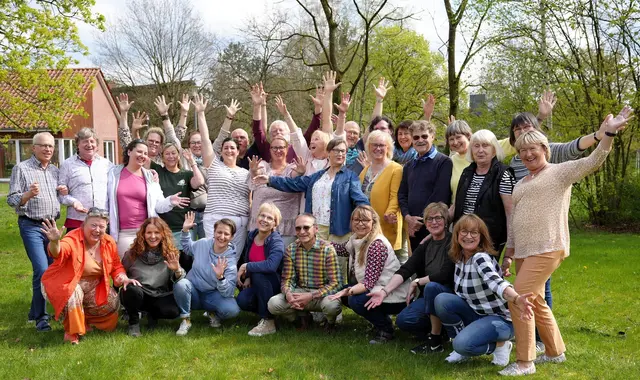 Die Chorgemeinschaft Sing &amp; Swing aus Fleestedt | Foto: Bernhard Kuhlmann