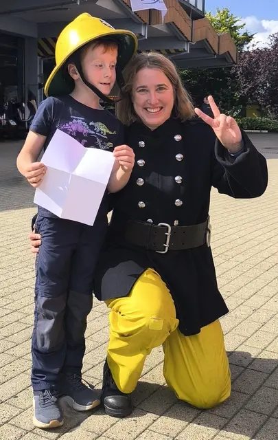  Penny (Rebecca Falk) mit Frederik | Foto: privat