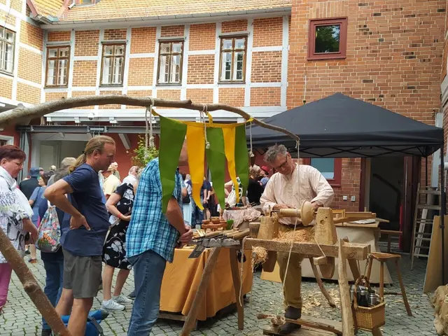 Alte Handwerkskünste wurden gezeigt | Foto: Museum im Marstall