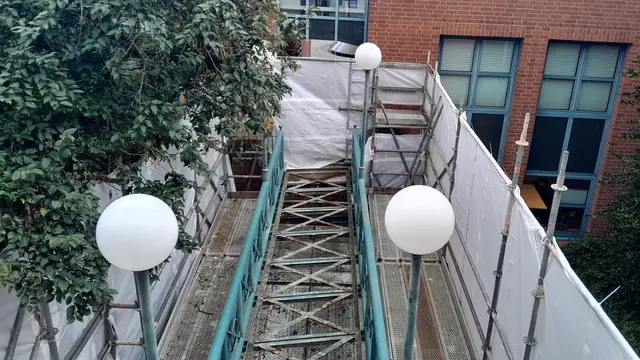 Die Baustelle am Stader Rathaus | Foto: Hansestadt Stade