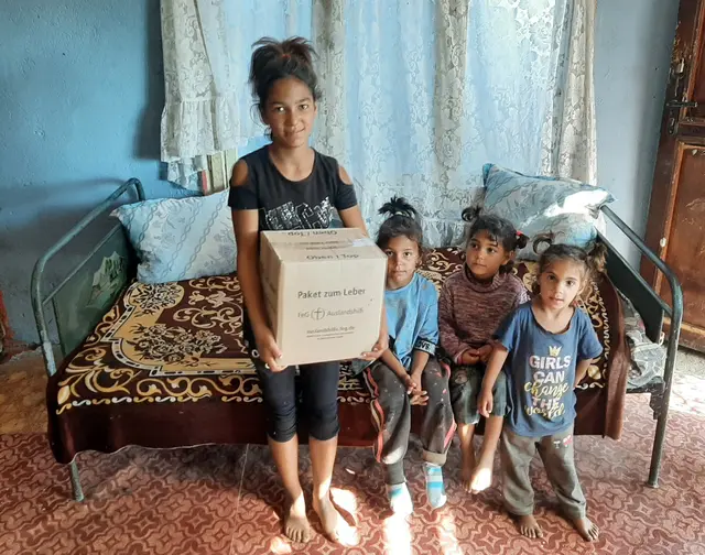 Die Empfänger in Bulgarien freuen sich über die "Pakete zum Leben" | Foto: Bruns