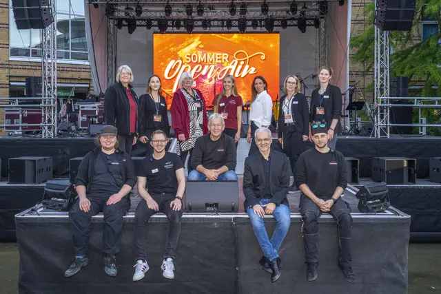 Das Organisationsteam der Empore freute sich über den großen Erfolg des Sommer -Open-Airs | Foto: Foto Kettwig / Buchholz