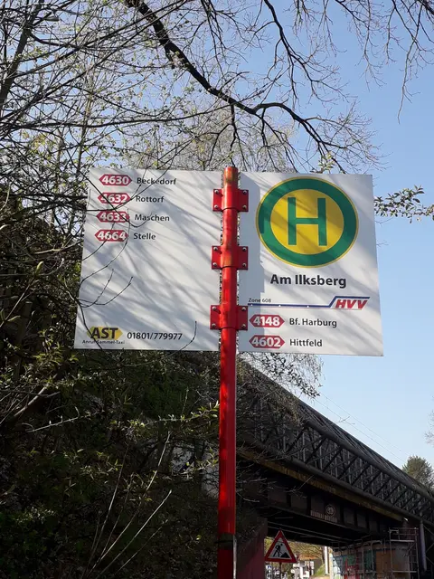 Auch die Haltestelle "Am Ilksberg" wird barrierefrei umgebaut | Foto: Gemeinde Jesteburg