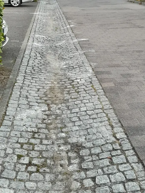 Am Kommandeursweg in Winsen wurde Streusalz ausgebracht | Foto: Roland Lapschieß