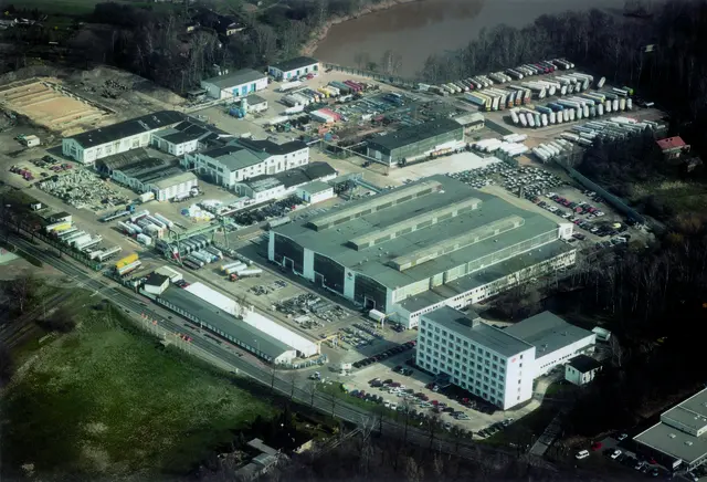 Zum Zeitpunkt des Erwerbs des Werkes in Wittenberg | Foto: Feldbinder Spezialfahrzeugwerke GmbH