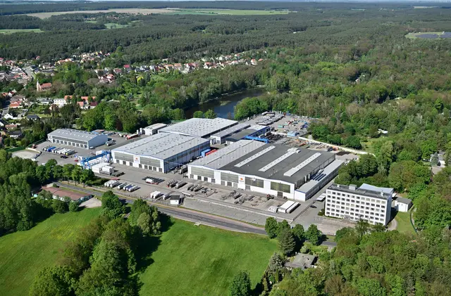 Das Feldbinder Werk in Wittenberg | Foto: Feldbinder Spezialfahrzeugwerke GmbH
