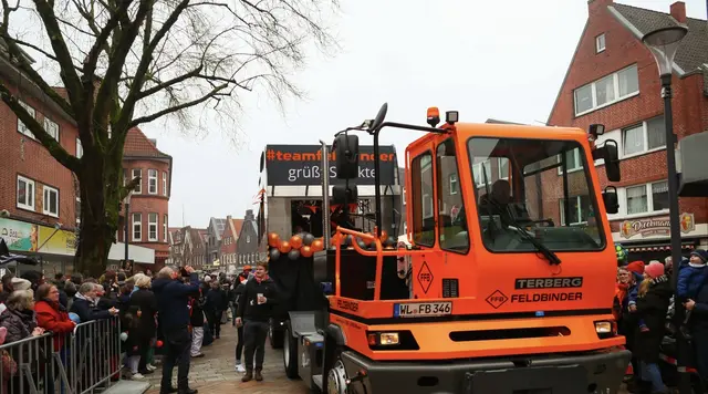 Feldbinder feiert mit beim Faslam in Stöckte | Foto: Feldbinder Spezialfahrzeugwerke GmbH