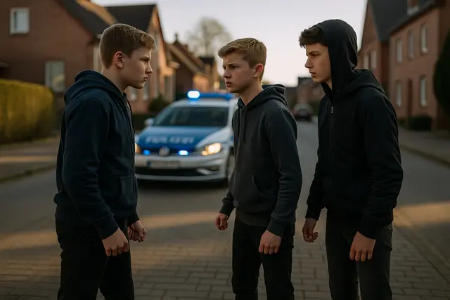 An zwei Prügeleien in Harsefeld sollen drei Jugendliche beteiligt gewesen sein (Symbolbild) | Foto: KI-generiert