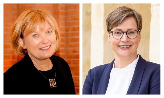 Susanne Wendorf-von Blumröder (li.) und Marianne Gorka übernehmen bis November die Leitung im Sprengel Stade | Foto: Hochschild