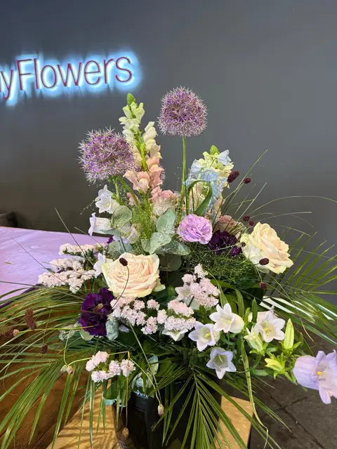 Beispiel für die liebevoll gebundenen Sträuße von "myFlowers" | Foto: myFlowers