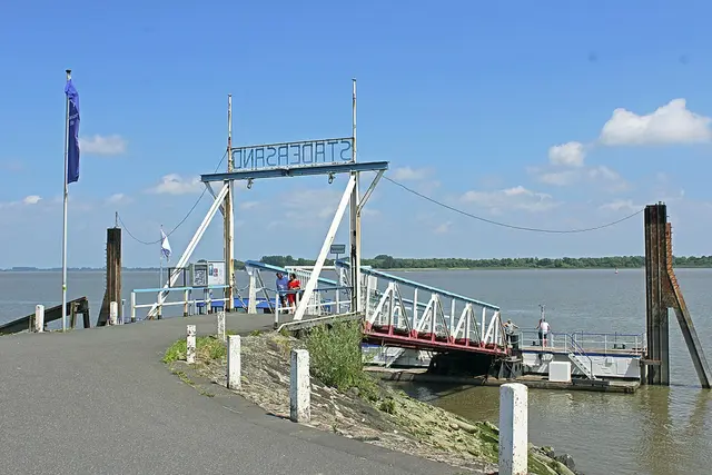 Der Anleger Stadersand soll 2026 in neuem Glanz erstrahlen - frisch saniert und mit einem neuen Ponton | Foto: jab