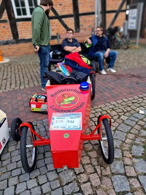 Auch die Radbrucher Löschdrachen waren mit am Start | Foto: Anika Werner