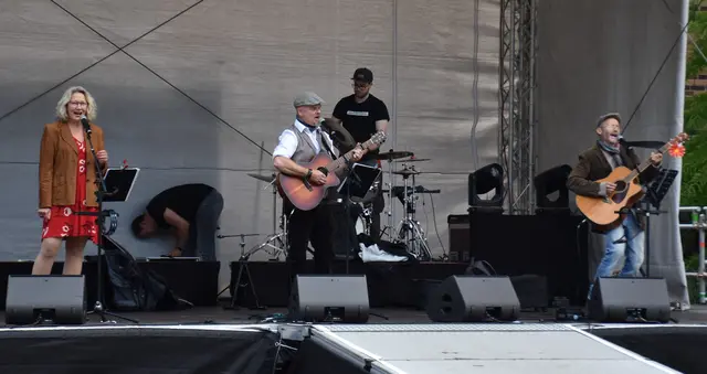 Die Kroketten unterhielten das Publikum am Sontagnachmittag | Foto: Axel-Holger Haase