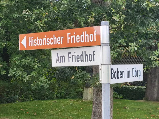 Wegweise zum historischen Friedhof | Foto: Fähr- und Geschichtsverein Brobergen und Umgebung