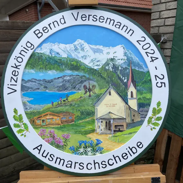 Joachim Enk errang die Ausmarschscheibe | Foto: JSV