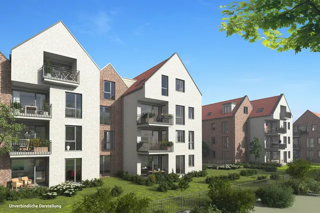 Visualisierung der "Mühlenbauerei" in Winsen | Foto: Schröder Immobilien