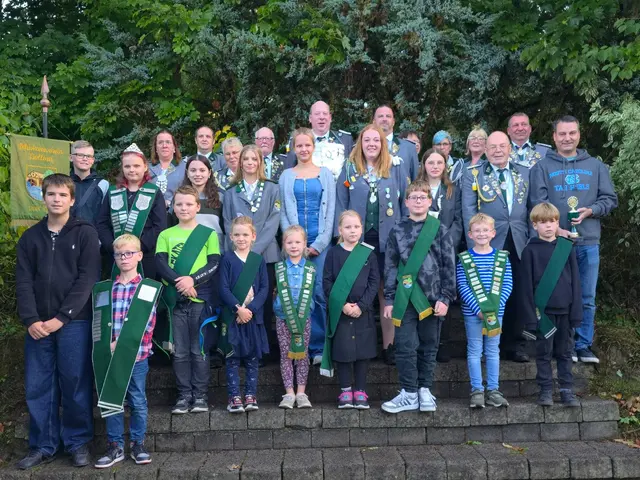 Der neue Hofstaat vom Schützenverein Dollern | Foto: Schützenverein Dollern