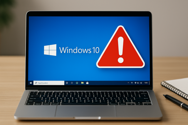 Windows 10 wird auch nach der Support-Verlängerung ein Auslaufmodell bleiben | Foto: KI-generiert