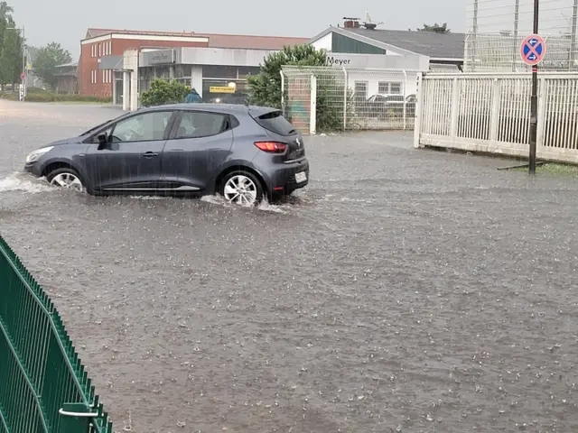Beim letzten Starkregen im Juni 2024 stand nicht nur die Zinnhütte unter Wasser | Foto: sh