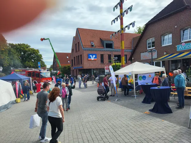 Auch verschiedene örtliche Vereine und Institutionen präsentierten sich | Foto: ce