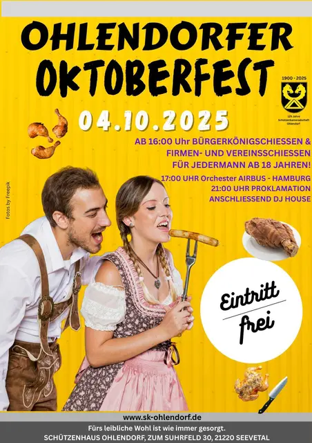 Das Plakat zur Veranstaltung | Foto: Sk Ohlendorf von 1900 e.V.