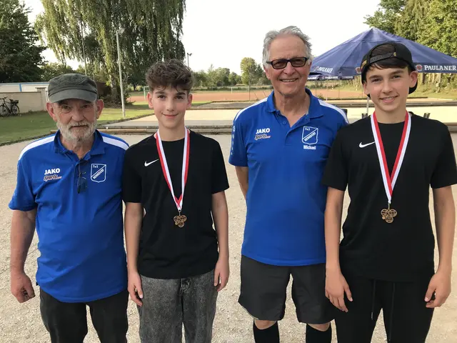 Burkhard, Mattis, Michael, Linus | Foto: Verein