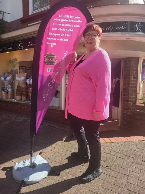 Beatrice Kietzmann macht sich stark für Brustkrebsvorsorge