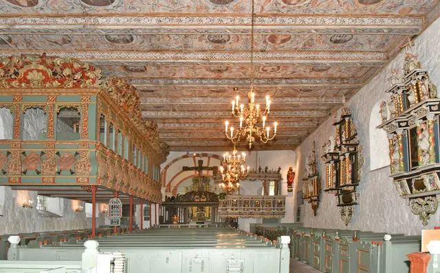 Inneres der St. Jacobi-Kirche in Lüdingworth | Foto:  St. Jacobi-Kirche