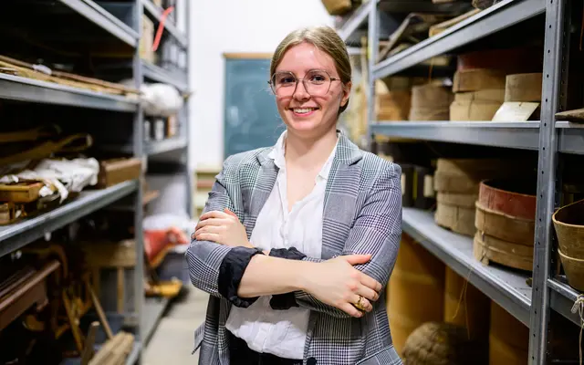 Lea Finzel, Autorin und wissenschaftliche Volontärin im Freilichtmuseum am Kiekeberg | Foto: FLMK