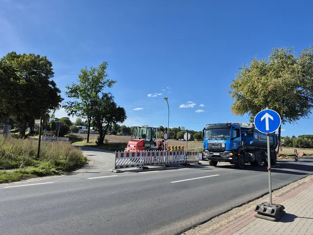 Einfahrt verboten: Überraschenderweise konnte am Donnerstag niemand in den Itzenbütteler Mühlenweg einbiegen | Foto: pöp