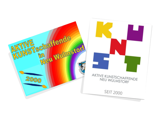 25 Jahre Aktive Kunstschaffende Neu Wulmstorf -  das Logo hat sich im Lauf der Zeit verändert | Foto: Aktive Kunstschaffende Neu Wulmstorf