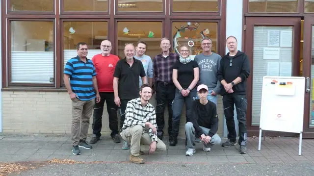 Das Team der Fahrradwerkstatt feiert zehn besondere Jahre in Buxtehude und hofft auf viele mehr | Foto: Fahrradwerkstatt Buxtehude