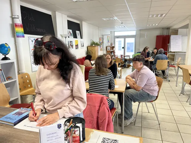 Lockeres Zusammensein im Sprachcafé Buxtehude | Foto: Sandra Polenz