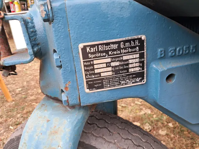 Der dreirädrige Traktor wurde im Landkreis Harburg gebaut | Foto: Anika Werner